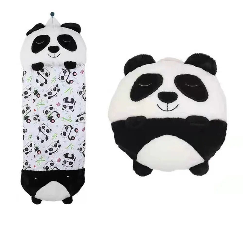 SnuggleBuddy 2-in-1 Slaapzak & Knuffeldier voor Kinderen 3–8 Jaar