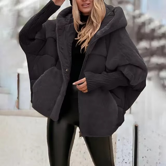 Aurelia Dames Winterjas – Warm, Comfortabel & Tijdloos Effen Ontwerp