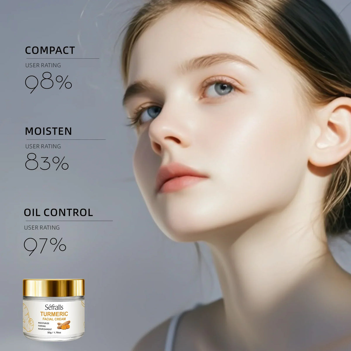 Nuvéra – Kurkuma Skincare Set 3-delig Hydraterend & Verstevigend