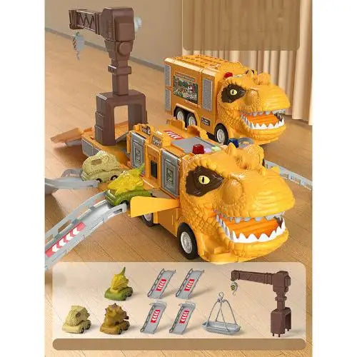 DinoRex DinoQuest Speelset – T-Rex & Triceratops met Licht en Geluid