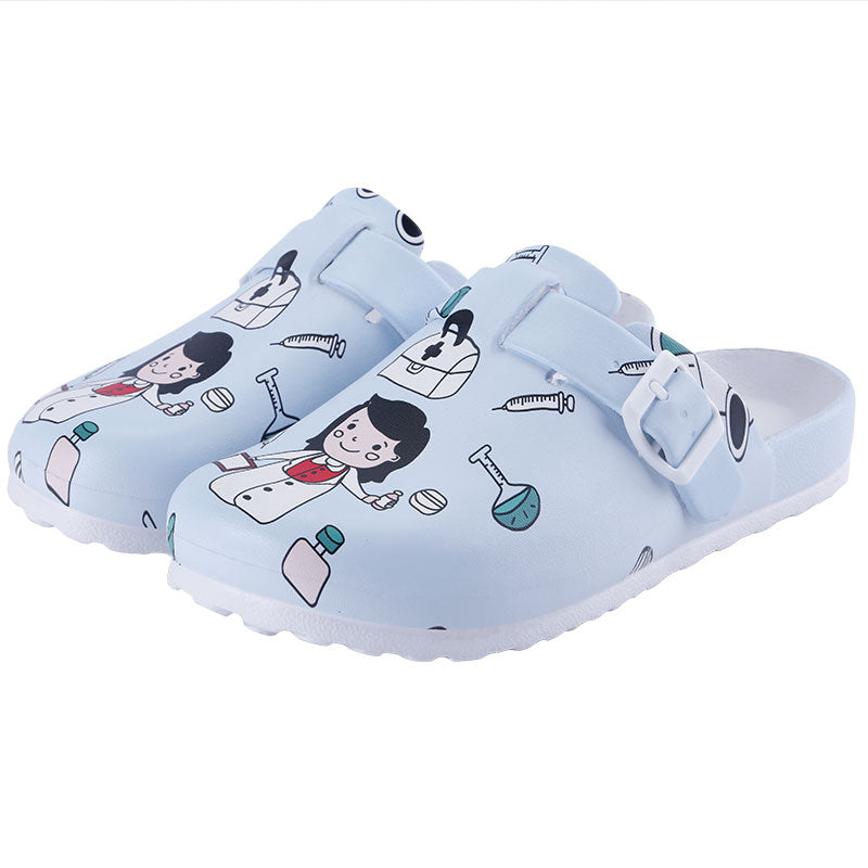 OrthoStep Verpleegstersklompen – Orthopedische Zorgschoenen met Antislipzool en Yogaschuim Comfort