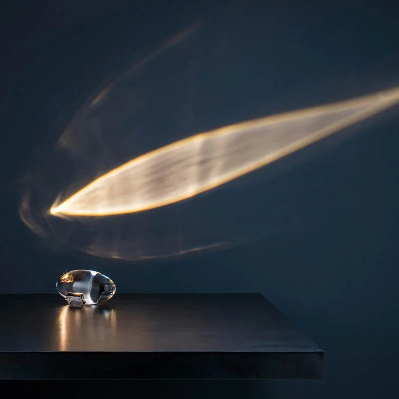 Auravine Kristal Oog Nachtlamp – Sterrenprojectie, Rustgevend Licht & Luxe Design