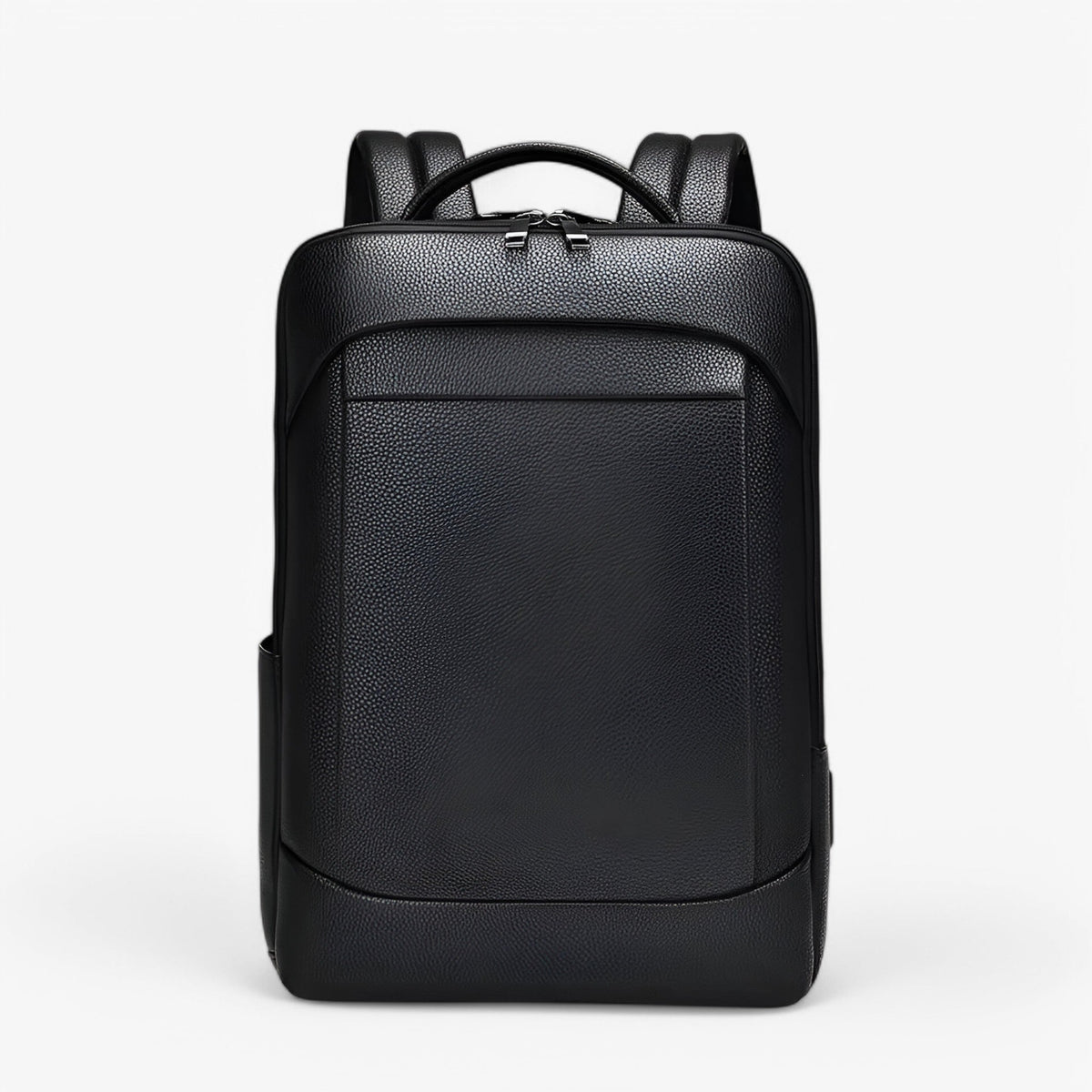 Leren Rugzak met USB & Laptopvak – Elegant en Functioneel voor Heren