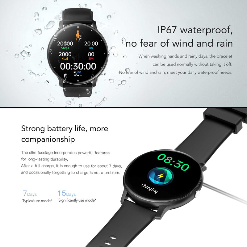 Smartwatch – Bluetooth Bellen, 1.39" HD Scherm & 360×360 Resolutie (Copy) VestraGear