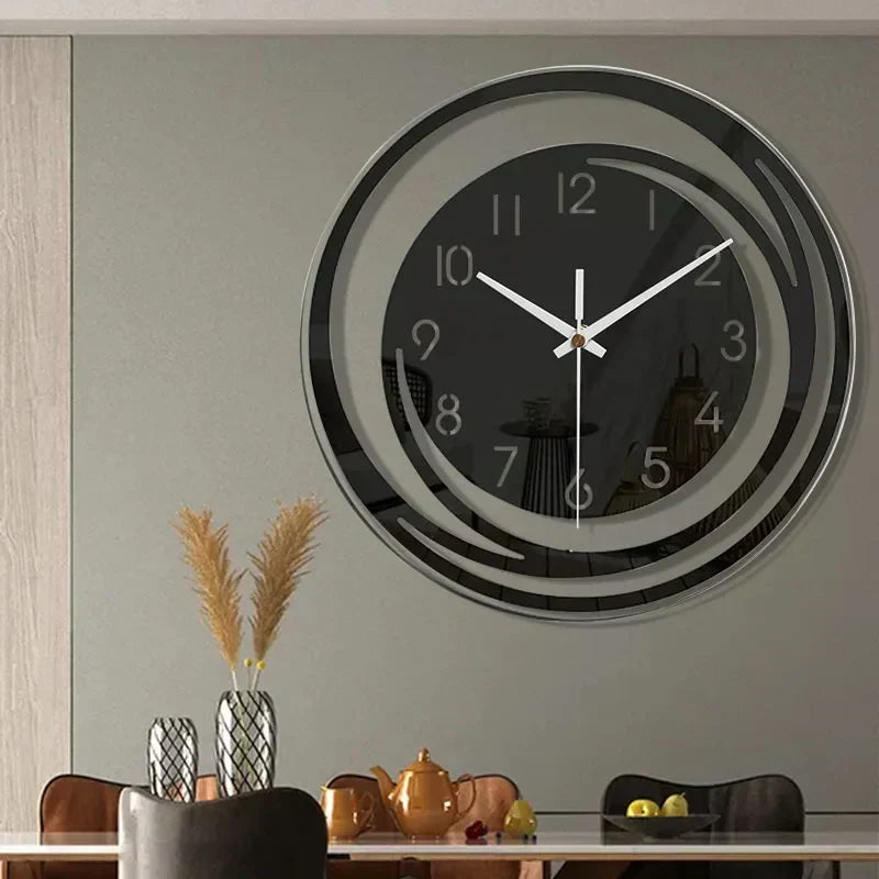 Nordiva Wandklok – Stil 3D-Design van Acryl in Scandinavische Stijl