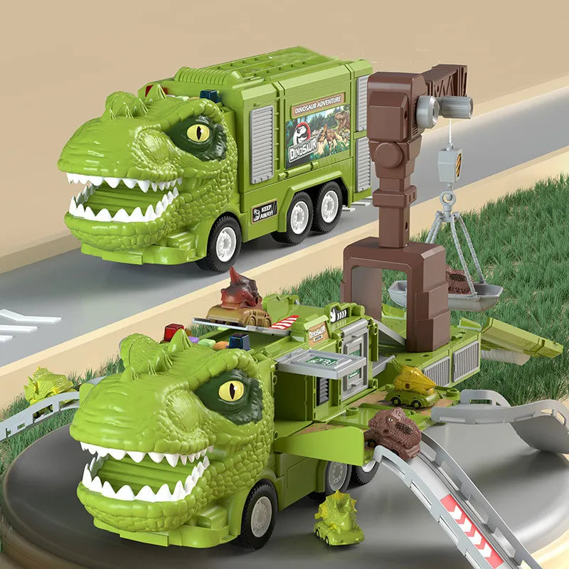 DinoRex DinoQuest Speelset – T-Rex & Triceratops met Licht en Geluid