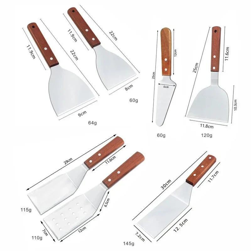 STEELFLIP – Stainless Steel Grill Spatula for BBQ & Kitchen Vestragear