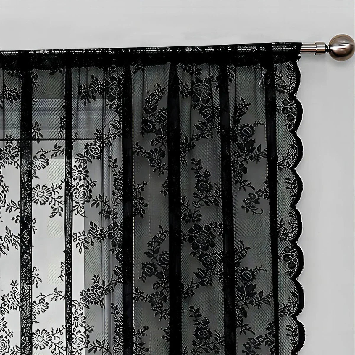 ROSALACE – Romantic Rose Lace Curtain Vestragear