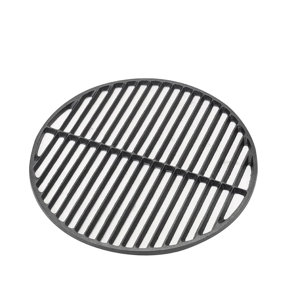 CHARCROWN – Round Cast Iron BBQ Searing Grill Rack Vestragear
