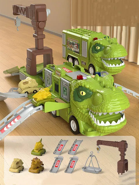 DinoRex DinoQuest Speelset – T-Rex & Triceratops met Licht en Geluid