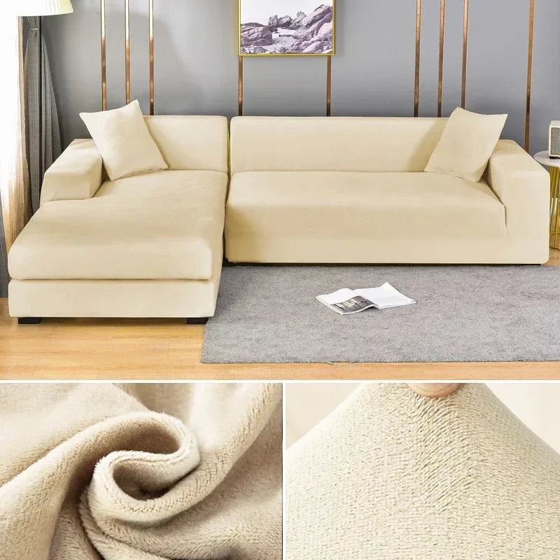 VeluFit Fluwelen Stretch Bankhoes – Luxe Bescherming & Comfort