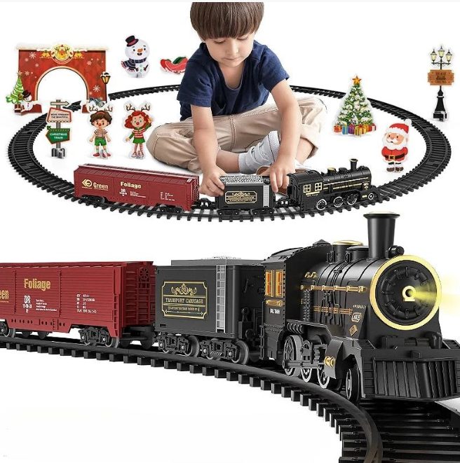 ClassicTrack - Nostalgische Treinset met Realistische Effecten Vestragear