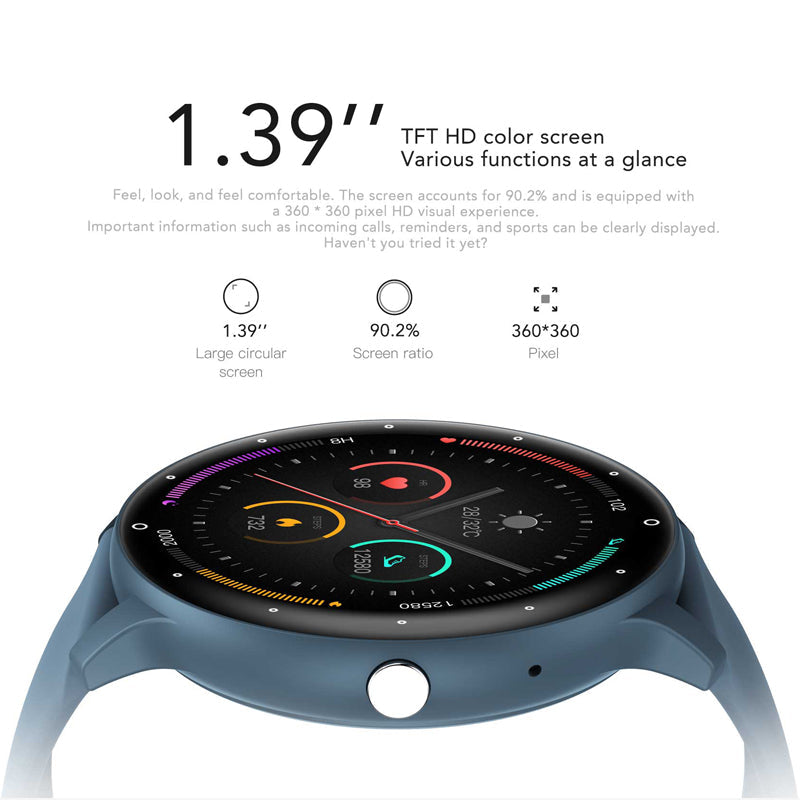 Smartwatch – Bluetooth Bellen, 1.39" HD Scherm & 360×360 Resolutie (Copy) VestraGear