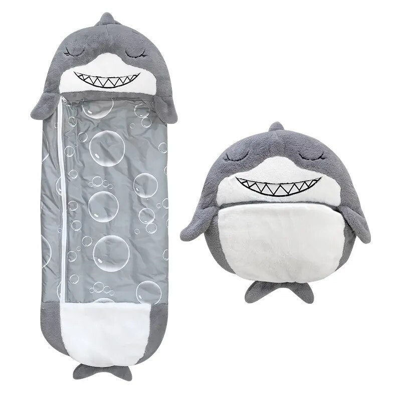 SnuggleBuddy 2-in-1 Slaapzak & Knuffeldier voor Kinderen 3–8 Jaar