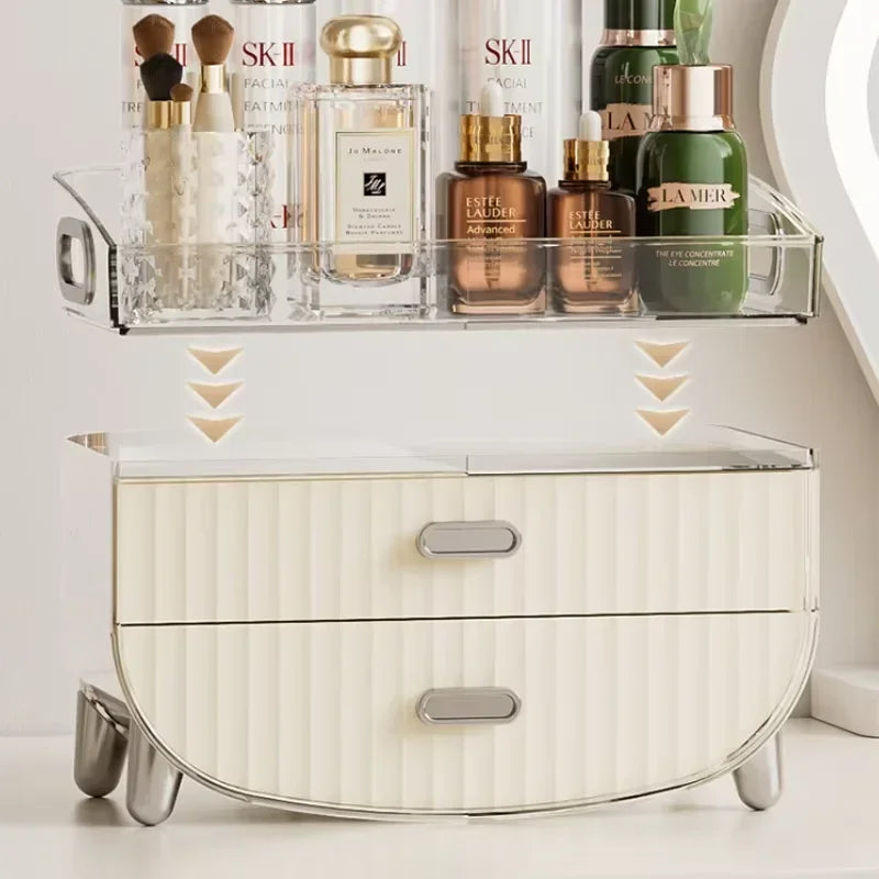 Lumora – Transparante Lade Organizer met Deksel voor Make-up & Sieraden