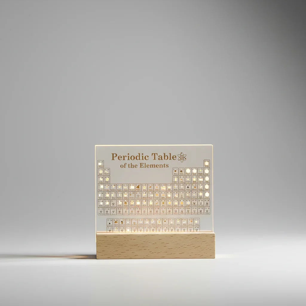 Table presentation with elements - Elementiqo 2