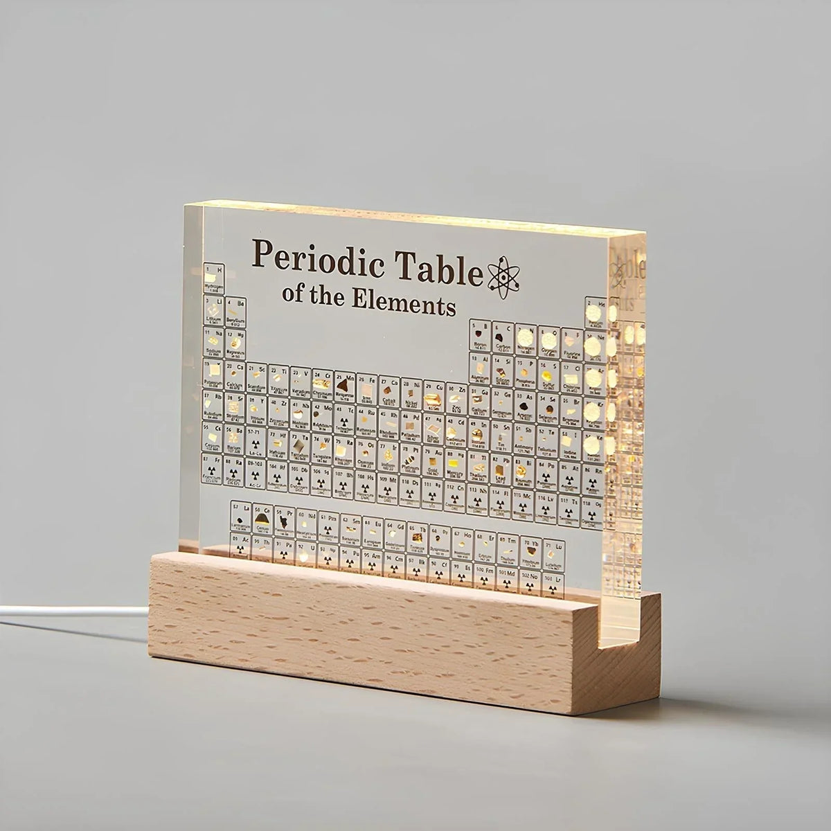 Table presentation with elements - Elementiqo 6