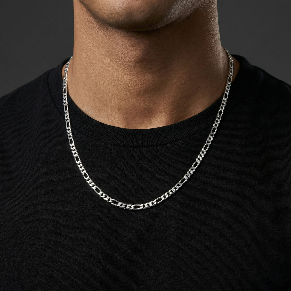 Herenketting – Roestvrij Staal Schakelketting & Keuze uit Meerdere Lengtes
