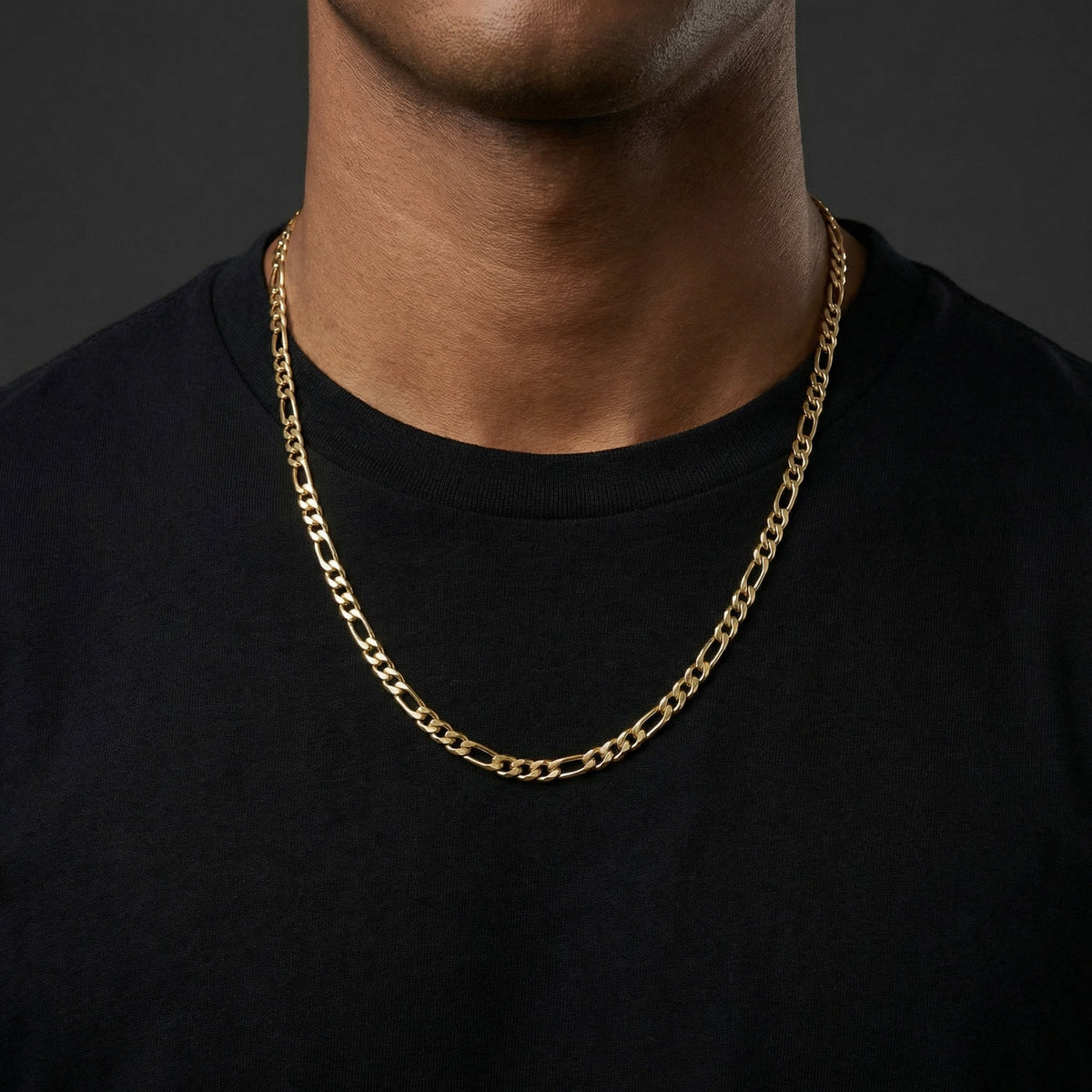 Herenketting – Roestvrij Staal Schakelketting & Keuze uit Meerdere Lengtes