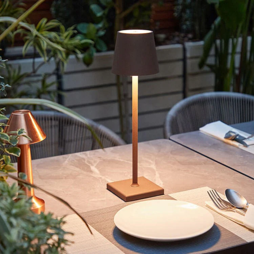 LumiFlex LED-Tafellamp – Draadloze oplaadbare lamp met touchbediening & verstelbare helderheid