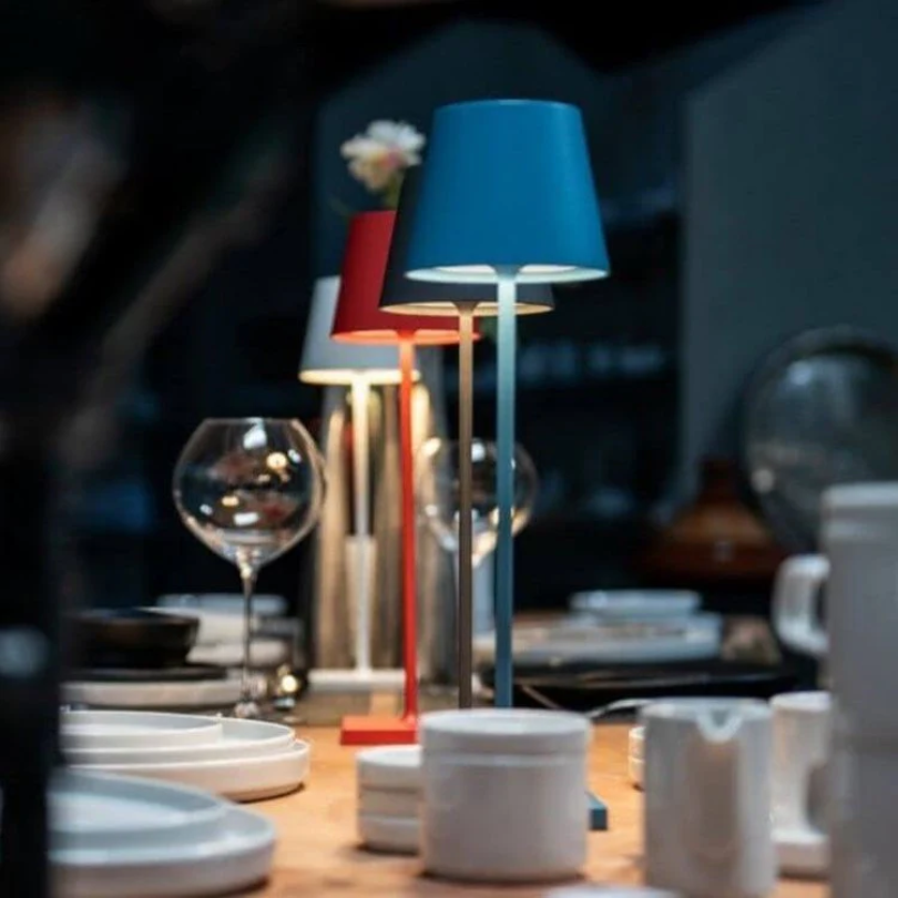 LumiFlex LED-Tafellamp – Draadloze oplaadbare lamp met touchbediening & verstelbare helderheid