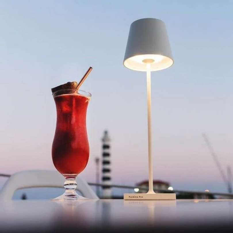 LumiFlex LED-Tafellamp – Draadloze oplaadbare lamp met touchbediening & verstelbare helderheid