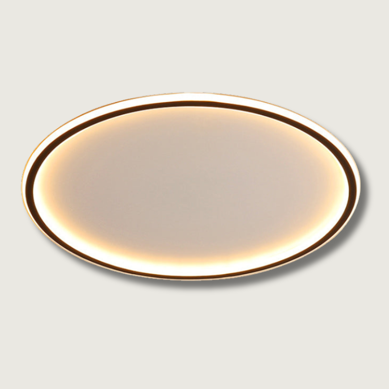 EvoLuz plafondlamp – Moderne LED-plafondlamp met afstandsbediening & dimbaar minimalistisch design