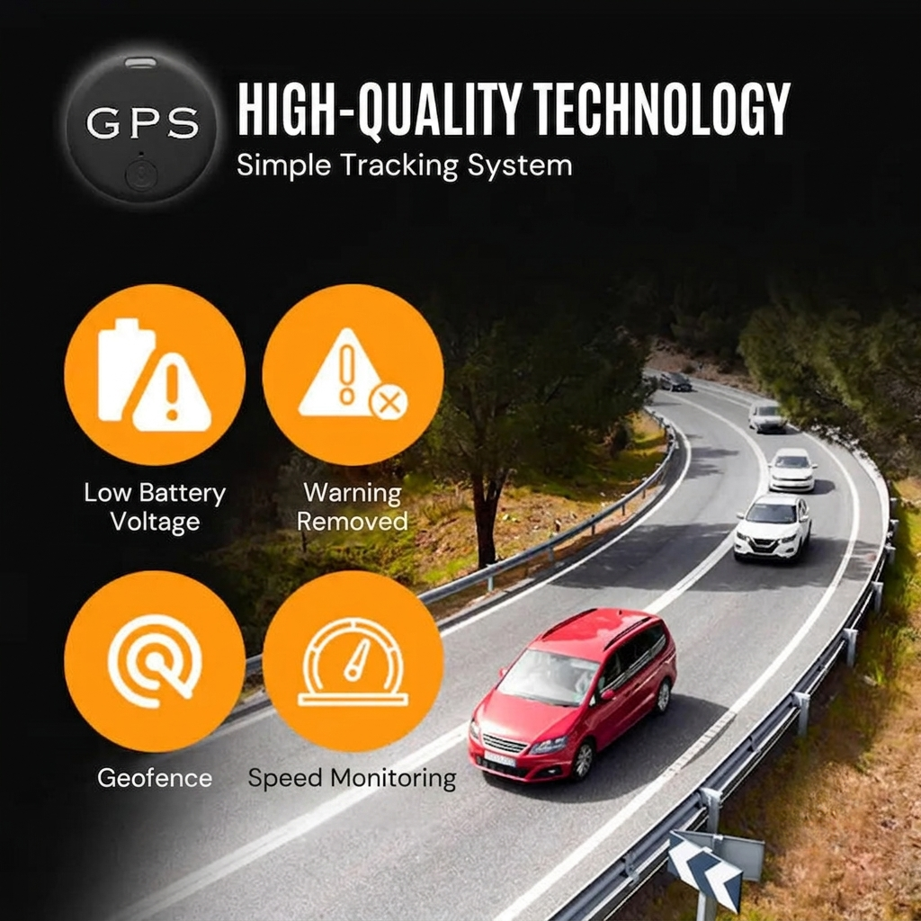 GPS Tracker – Magnetisch Design, App-Tracking & Zoekalarm Vestragear
