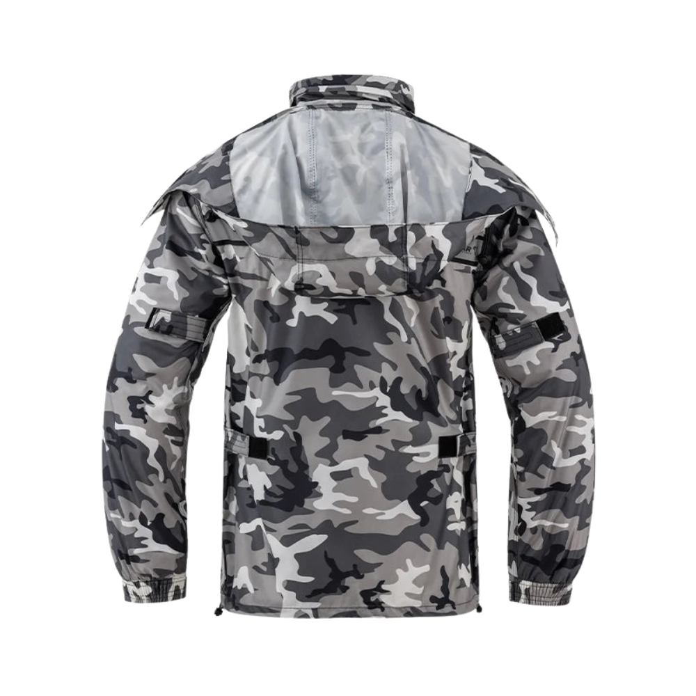 StormRide Motor Regenpak – Waterdicht Unisex Pak met Kap & Duurzame Bescherming