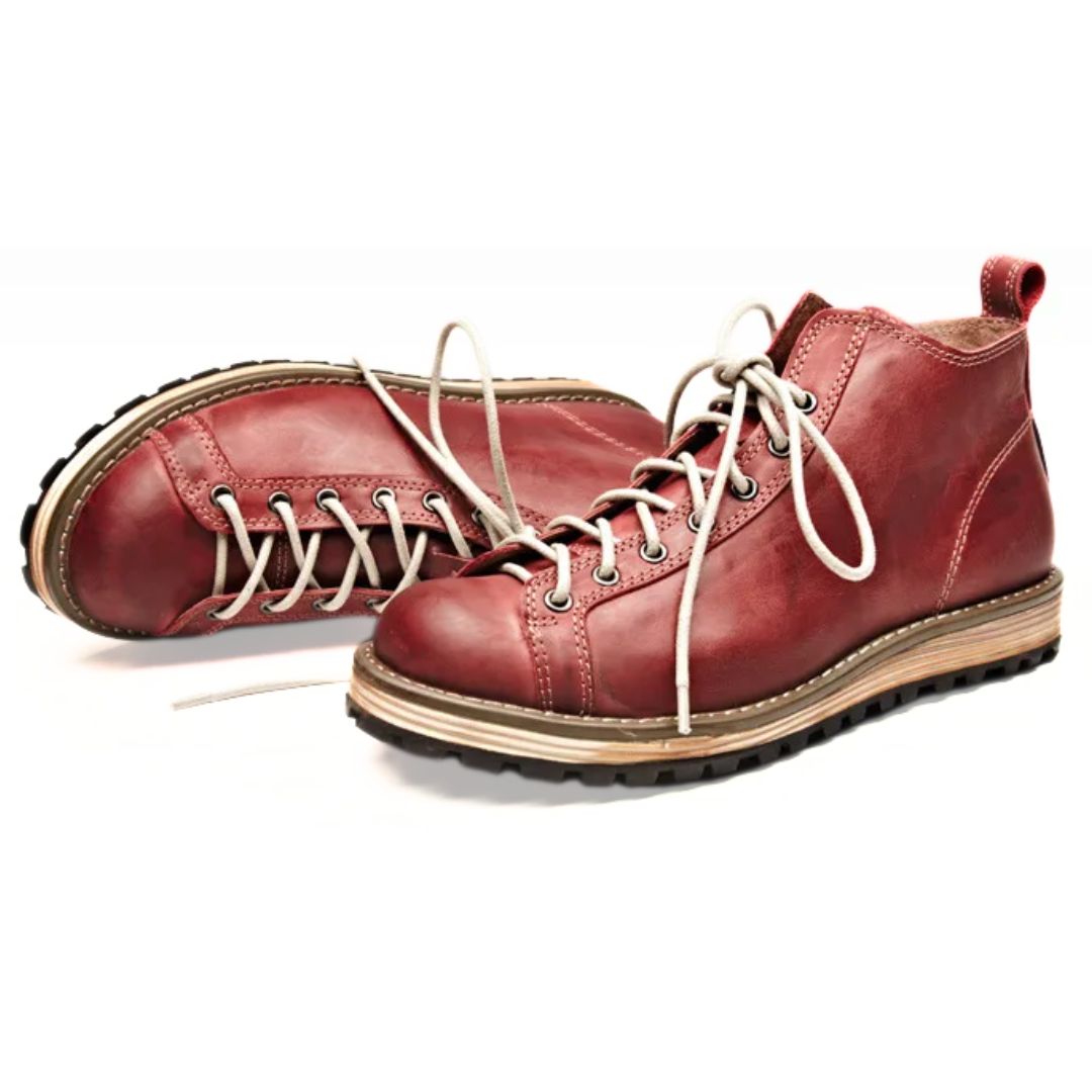 BergMeister – Haferl Sneakers Leroy – Robuust Leer & Stijlvol Outdoor Design