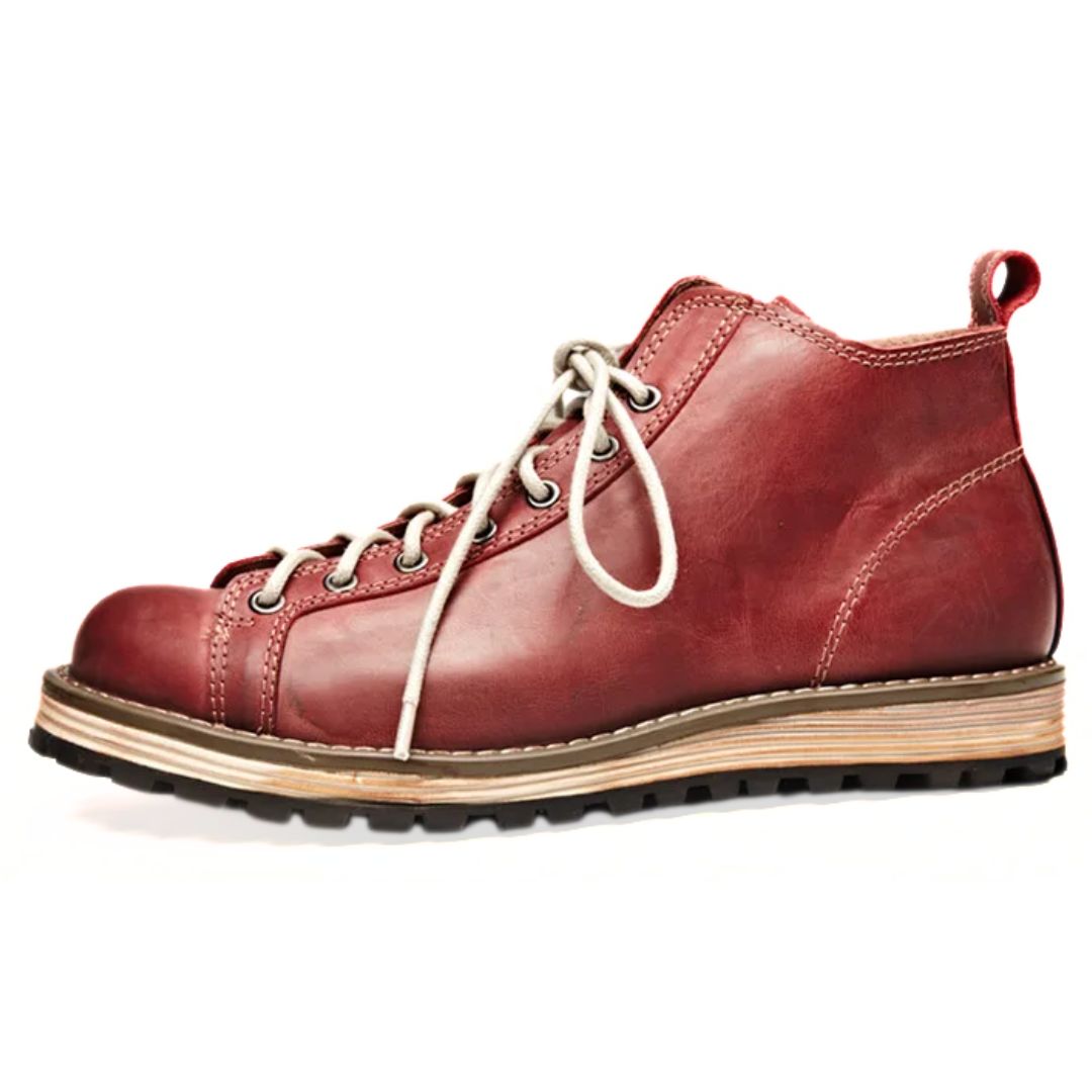 BergMeister – Haferl Sneakers Leroy – Robuust Leer & Stijlvol Outdoor Design