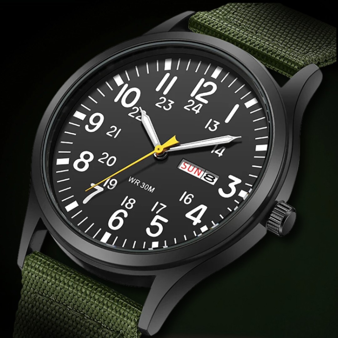 Valdor – Outdoor herenhorloge 100m waterdicht & saffierglas krasvast