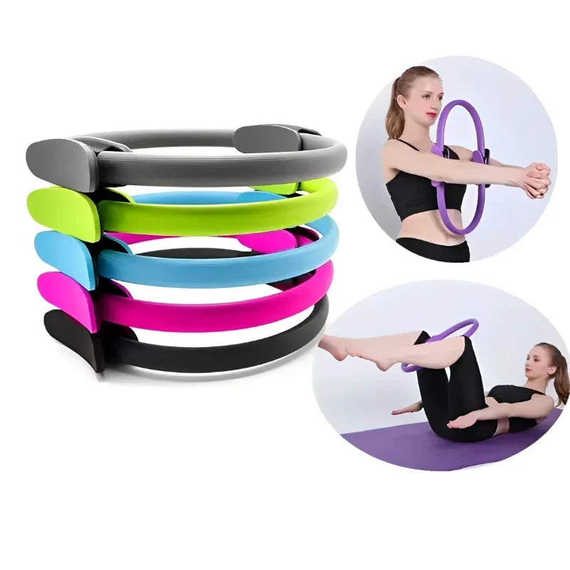 Fitura – Pilates Ring met antislip handgrepen – vrouwen thuisfitness