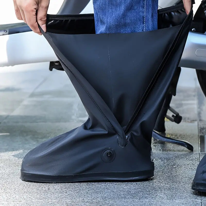DryStep Schoenovertrekken – Waterdichte Overschoenen met Antislipzool en Verstelbare Sluiting