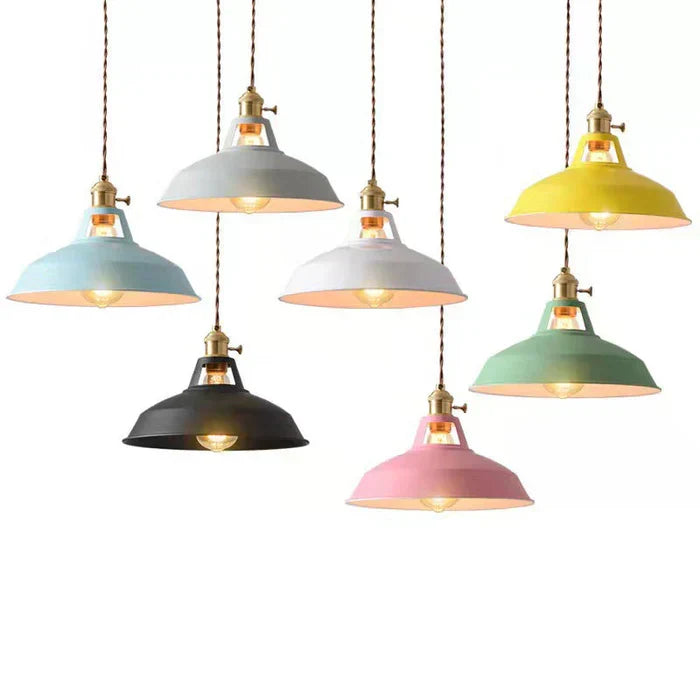 IronGlow Hanglamp – Industriële metalen lamp met retro design & verstelbare ketting