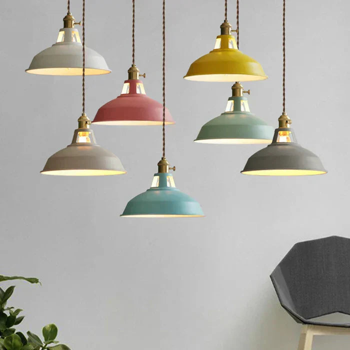 IronGlow Hanglamp – Industriële metalen lamp met retro design & verstelbare ketting