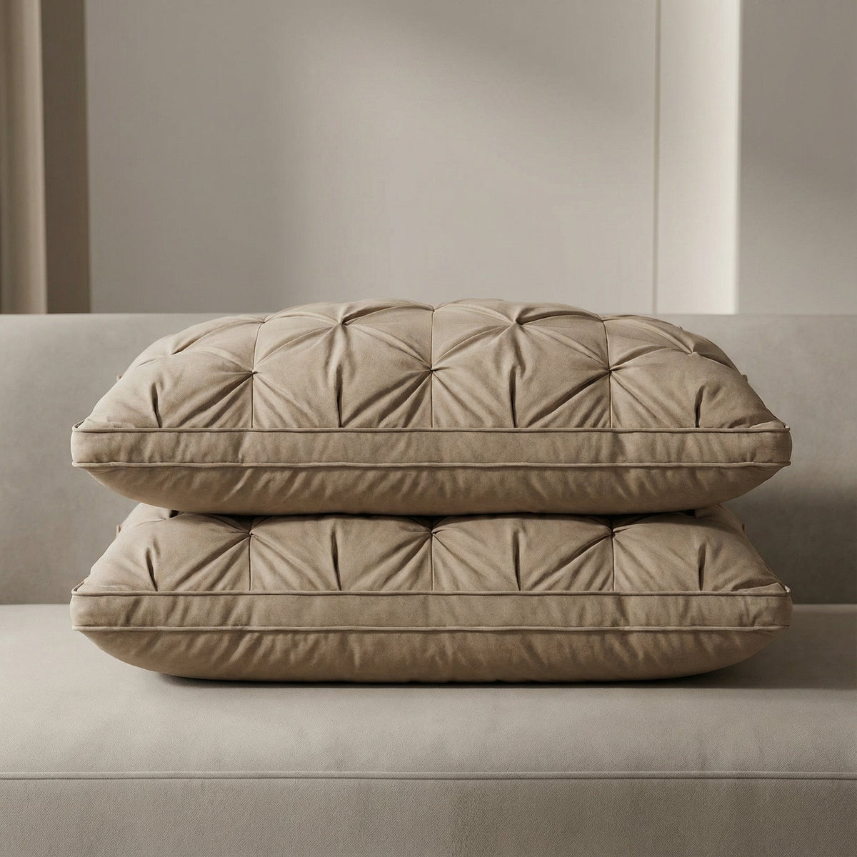 Ganzendons Kussen – 100% Donsvulling, Ademend & Vormvast Ontwerp (Copy) VestraGear