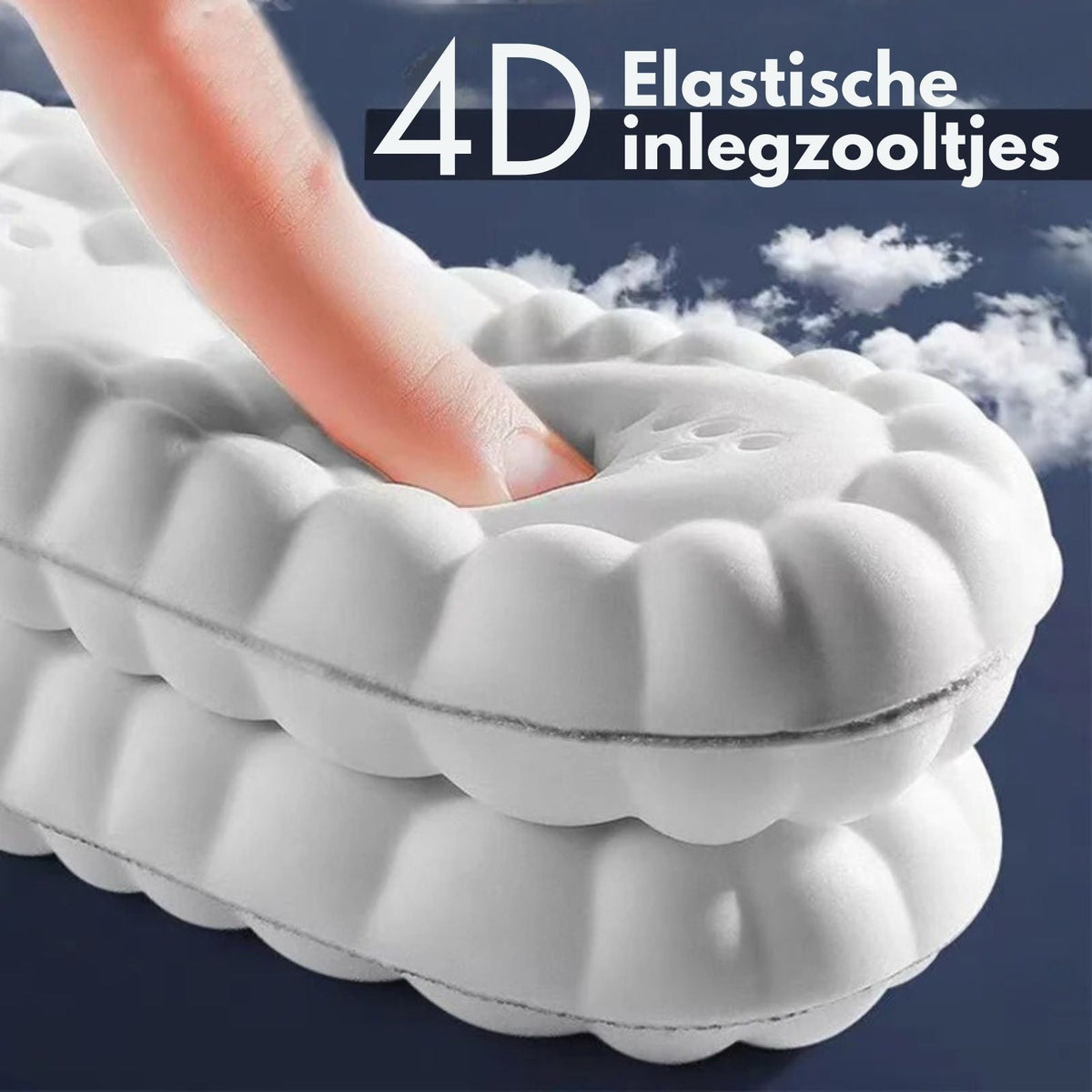 Solevia – Inlegzolen 4D demping & voetboogsteun – sport & dagelijks gebruik
