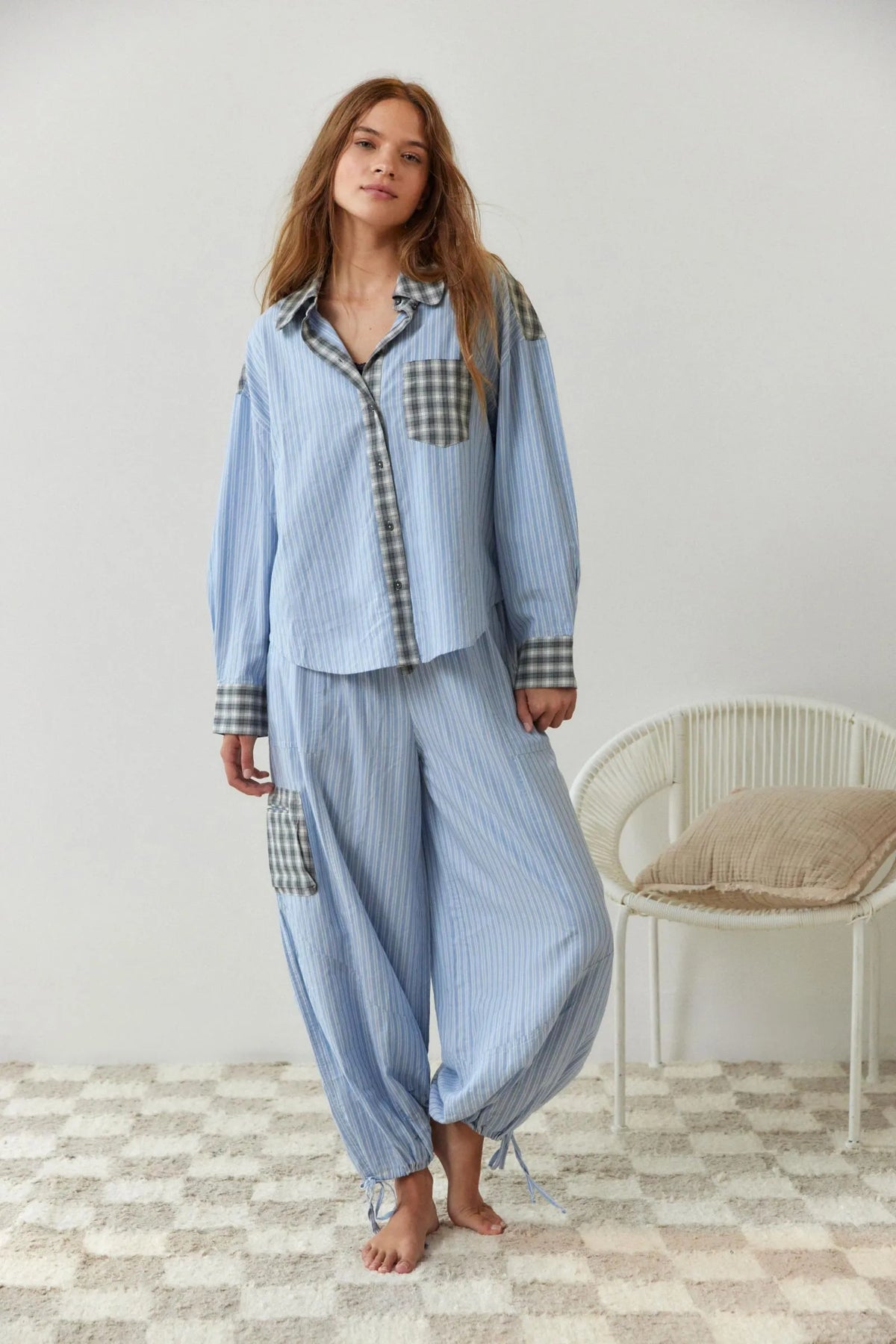 Cosy Katoenmix – Tweedelige Zachte & Stretchy Katoenen Pyjama Set