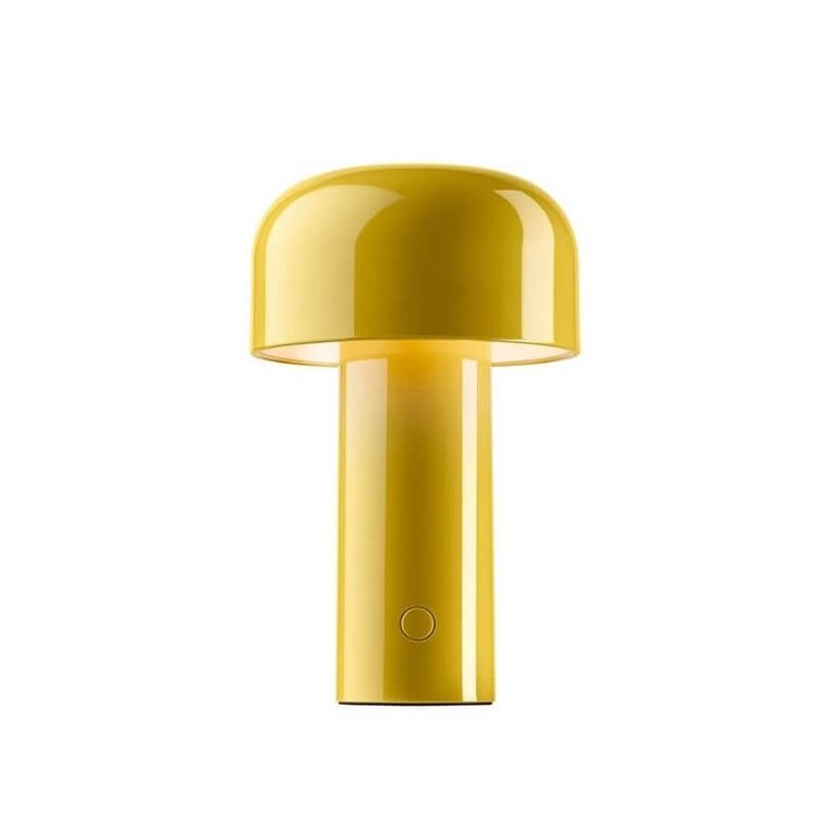 Lunavo HaloGleam Tafellamp – Draadloos, Oplaadbaar & Moderne Paddestoelvormige LED Verlichting