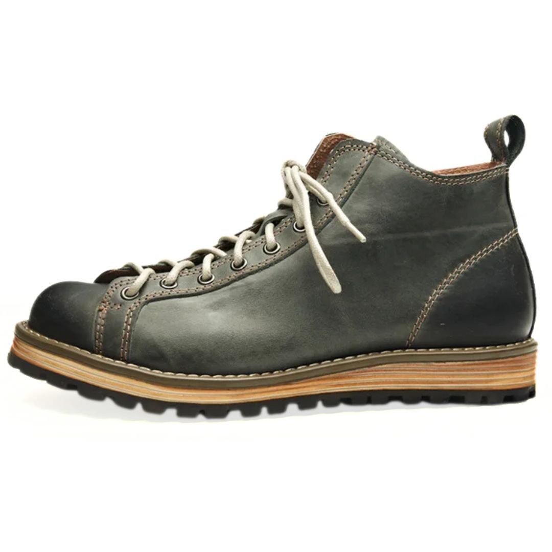 BergMeister – Haferl Sneakers Leroy – Robuust Leer & Stijlvol Outdoor Design