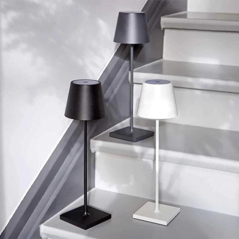 LumiFlex LED-Tafellamp – Draadloze oplaadbare lamp met touchbediening & verstelbare helderheid