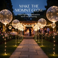 LED Ballonnen – 10 Stuks met Lichtsnoer voor Feesten & Bruiloften Vestragear