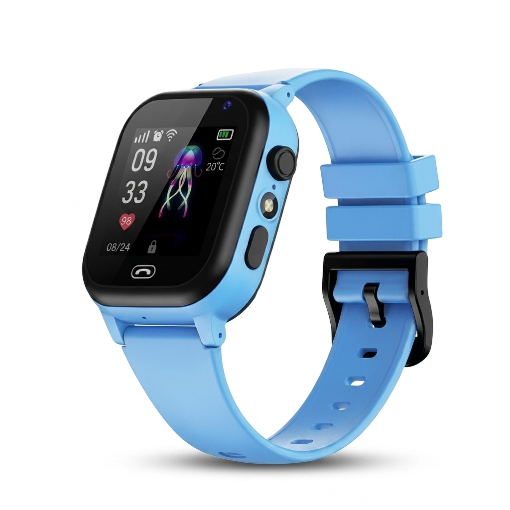 GPS Smartwatch voor Kinderen – Videobellen, SOS & Waterdicht IP67 Vestragear