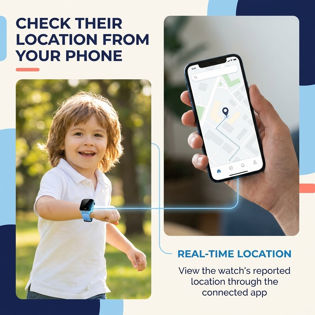 GPS Smartwatch voor Kinderen – Videobellen, SOS & Waterdicht IP67 Vestragear