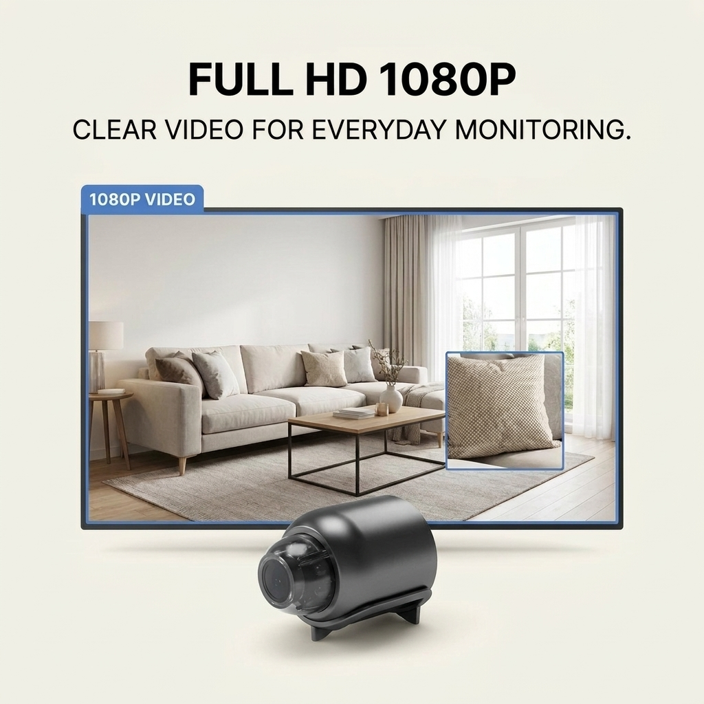 Securo – Full HD WiFi beveiligingscamera met nachtzicht & bewegingssensor VestraGear