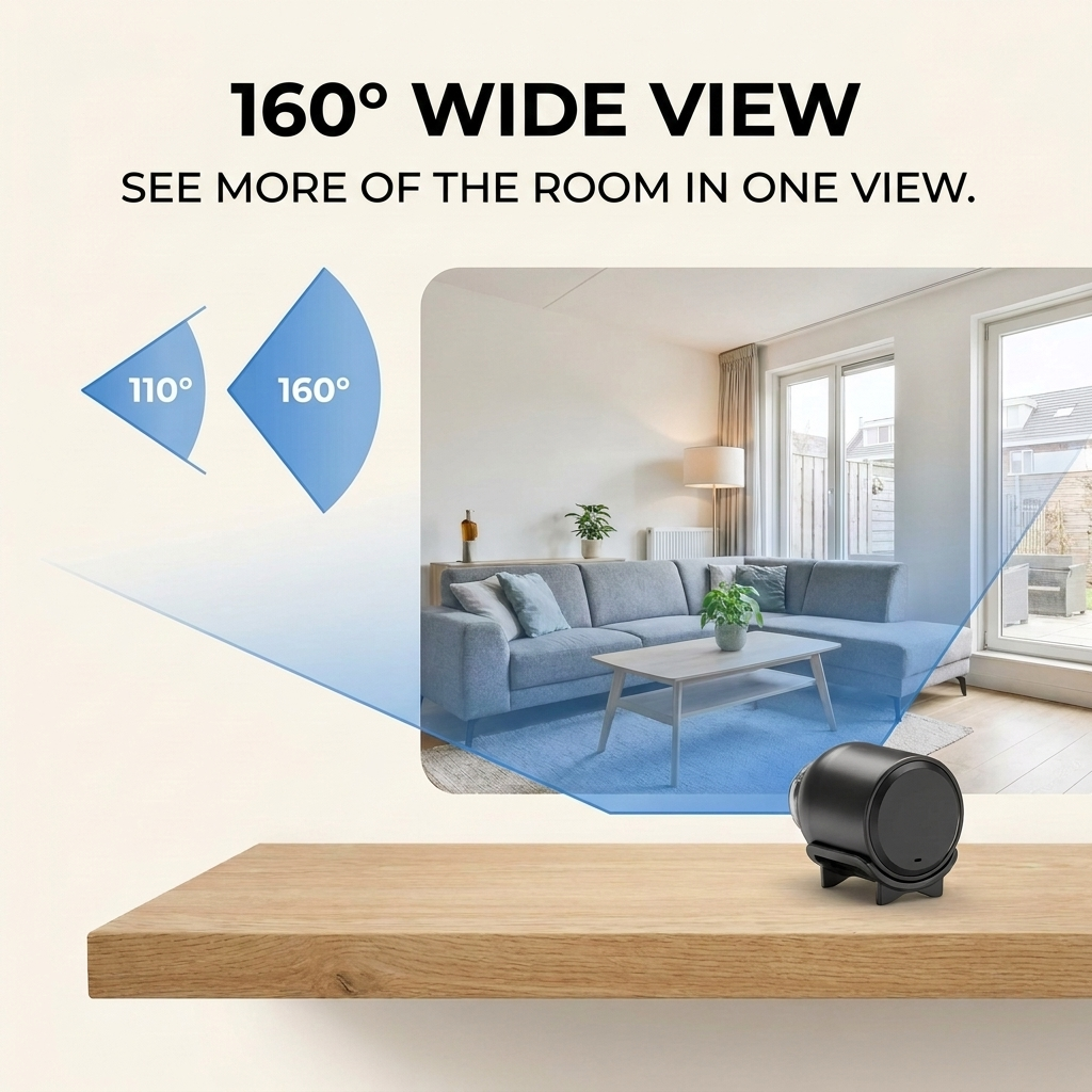Securo – Full HD WiFi beveiligingscamera met nachtzicht & bewegingssensor VestraGear