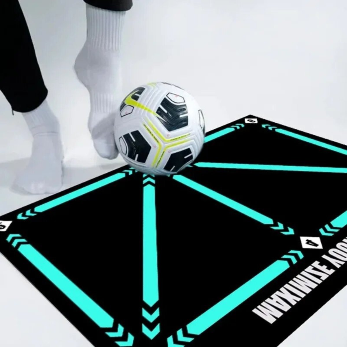 Trainex Voetbalmat – Professionele trainingsmat voor balcontrole en voetenwerk thuis en buiten