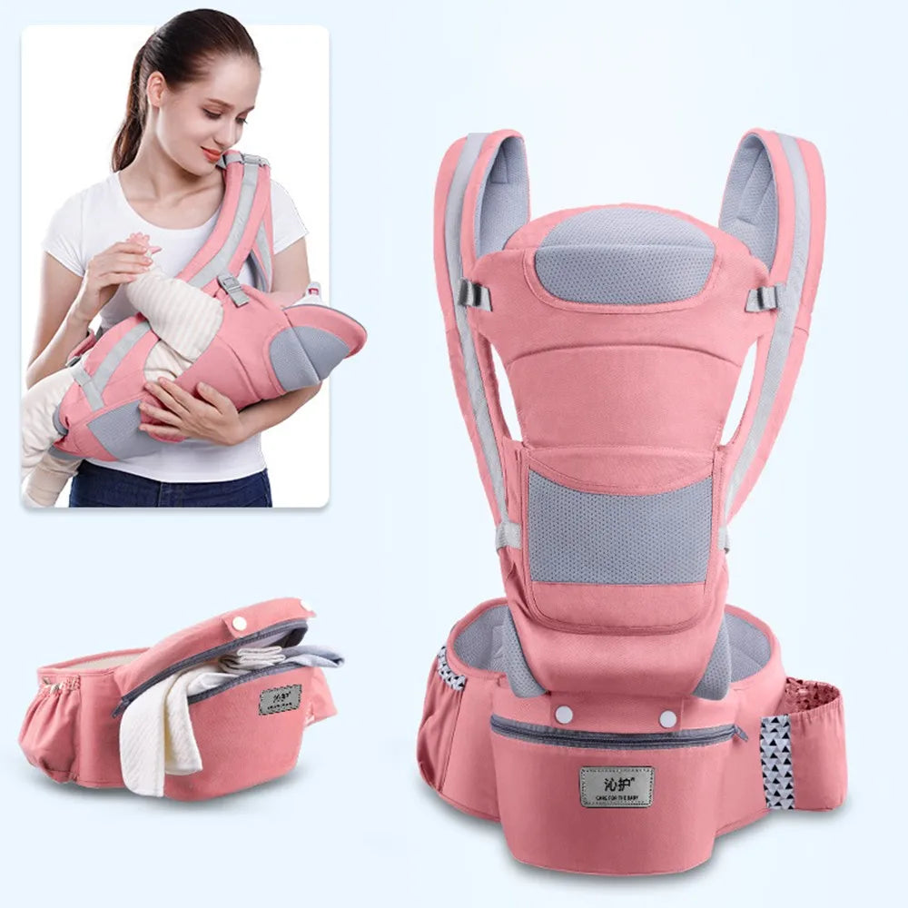CarryEase Ergonomische Draagzak – Comfort voor Ouders & Kind