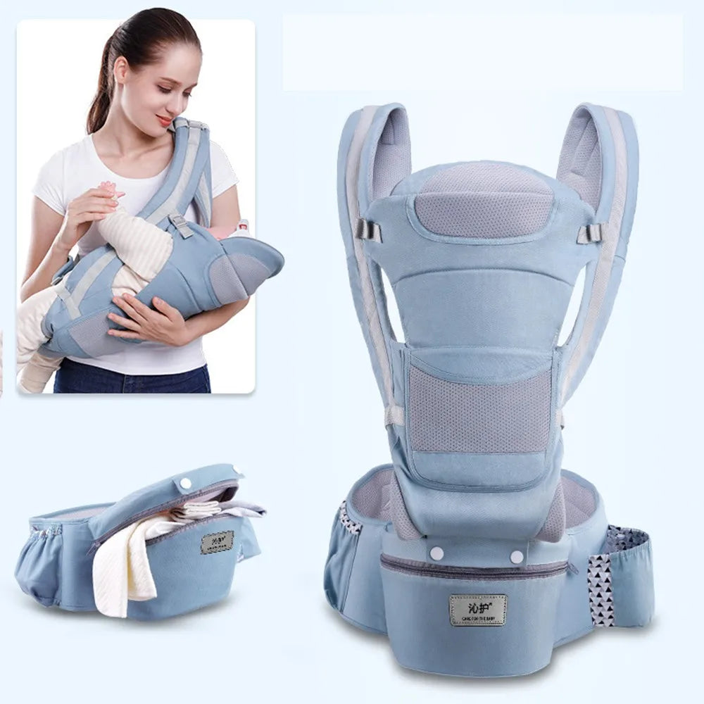 CarryEase Ergonomische Draagzak – Comfort voor Ouders & Kind